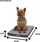 Trendpet Orthopedisch Hondenkussen VitaMeDog - 50 x 30 cm -Grijs