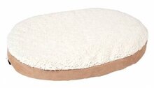 Karlie bed ortho ovaal beige 55x40x7 cm