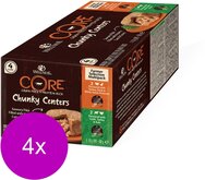 Wellness Core Chunky Centers Farmer Multi-Pack - Hondenvoer - 4 x Mix 4x170 g