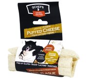 Puffed cheese