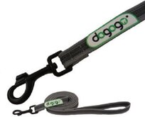 Dogogo anti slip riem met handvat, grijs, 7 m x 14 mm