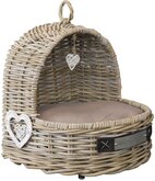 Happy-House Hondenmand Wieg Riet - 38X41X40 CM