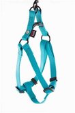 Martin sellier instap tuig voor hond nylon turquoise 15 mmx30-50 cm