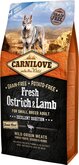 Carnilove Dog Fresh Struisvogel met lam (klein) 6 kg