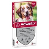 AdvantixÂ 250/1250 Spot-on Solution voor honden 4 Pipettenx2,5ml