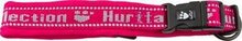 Hurtta halsband voor hond gevoerd cherry 40-50 cm