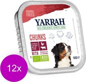 Yarrah Bio Alu Brokjes In Saus Graanvrij - Hondenvoer - 12 x