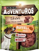AdVENTuROS Sticks - Buffelwildsmaak - Hondensnack - 6 x 90 g