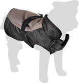 Flamingo Hondenkleding Winterjas Zane - Bruin/Zwart - 35 x 29