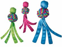 Kong Wubba Weaves - Hondenspeelgoed - L -  41 cm - Assorti