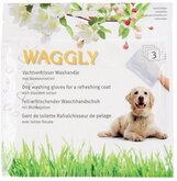Waggly Vachtverfrissende Hondenwashandjes - 3 Stuks