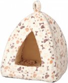 Trixie kattenmand iglo lingo wit / beige 32x42x32 cm