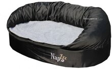 Napzzz High Sofa Bed - Zwart 100x70 cm