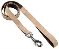 Adori looplijn voor hond bamboo beige/bruin medium/large 100x2 cm