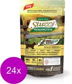 Stuzzy Dog Grain Free Monoprotein Pouch 150 g - Hondenvoer - 24 x Kip