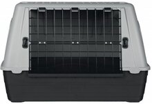 Trixie Reismand Journey - Reiskennel - Grijs / Donkergrijs - 77x51x43 cm