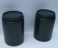Voerton 60 liter groen 2 stuks