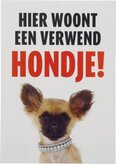 Waakbord Verwend Hondje