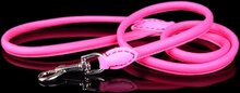 Dog's Companion Leren Hondenriem 180 cm x 10 mm - Roze