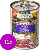 Stuzzy Blik Dog Monoprotein Adult 400 g - Hondenvoer - 12 x Paardenvlees