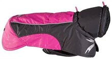 Hurtta ultimate warmer brich grijs/raspberry roze 25 cm