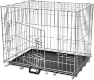 VidaXL Opvouwbare Metalen Hondenbench - 55 x 76 x 61 cm