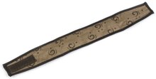 Quick Cooler verstelbare halsband - kleur: Bruin - Maat XS.