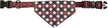 Adori Halsband Met Zakdoek Assorti - Hondenhalsband - 21-30x1.5 cm