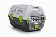 Reismand rhino grijs/groen _51x34,5x33 cm