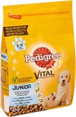 Pedigree Hondenvoer Droog Junior Kip/Rijst - 3 kg - 3 Stuks