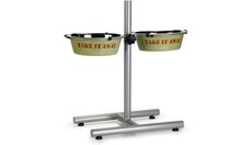 Beeztees H-Standaard Take It - Hondenvoerbak - 25 cm