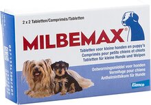 Milbemax Ontwormingsmiddel - Kleine Hond - 2x2 Tabletten