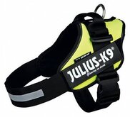 Julius k9 idc harnas voor hond / tuig voor neon groen maat 1/66-81cm