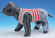 Nobby T-shirt met broek blauw rood