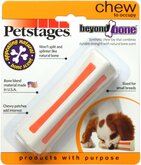 Petstages Beyond Bone Wit&Oranje Small