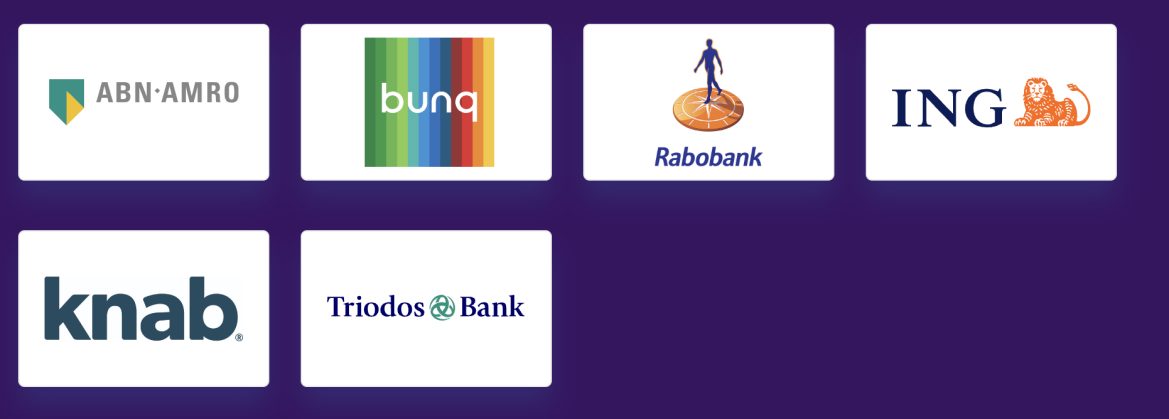 A group of logos on a blue backgroundDescription automatically generated